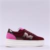 Marco Moreo Atlanta Platform Trainer - Burgundy Suede